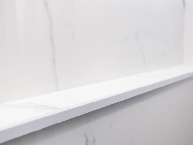 Completed Houston bathroom installation by Fuqua Finishes LLC
